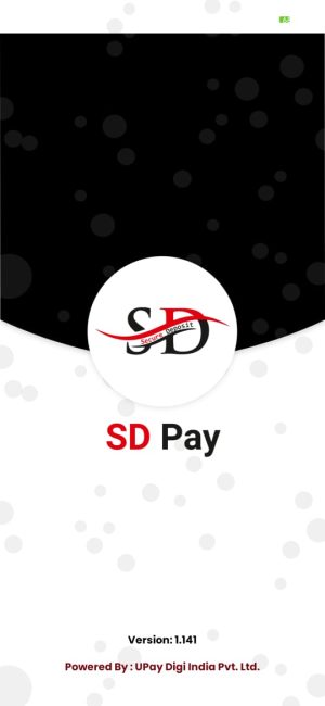 SD Pay APK latest update 2026 with secure login interface on Android.
